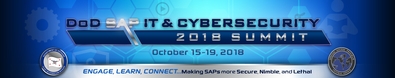 2018 DOD SAP IT & Cybersecurity Summit