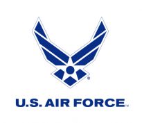 The Air Force Symbol is a registered trademark. Use of this logo by any non-Federal entity must receive permission from the Air Force Branding and Trademark Licensing Office at licensing@us.af.mil.

Non-Federal entities wishing to use the Air Force Symbol should reference the DoD Guide on the use of Government marks. The link to the guide can be found at http://www.defense.gov/Media/Trademarks. 

Those with a valid CAC may download high-resolution versions of the Symbol from the Air Force Portal. The link to the graphics is located under the “Library and Resources” tab. Guidance on the proper use and display of the Symbol can be found in AFI35-114.